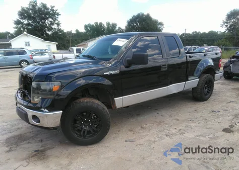 2009 Ford F-150 Stx/Xlt из США, поврежденный, VIN 1FTRX02879KA83871
